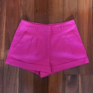 Hot Pink Dressy Shorts